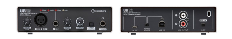 兼容iPad/Mac/PC，实现高品质录音的Steinberg USB音频接口UR12发布