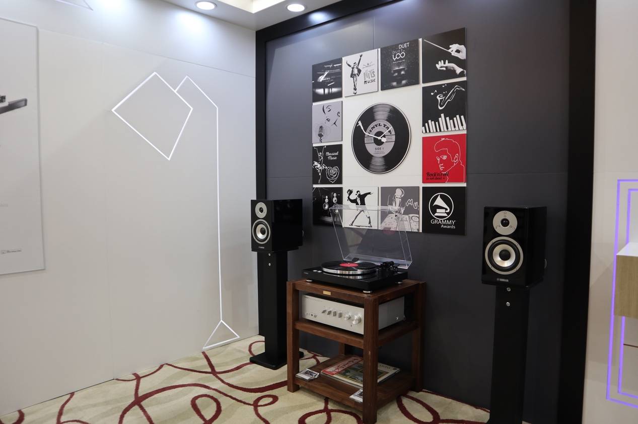 娱乐音质新境界，QG刮刮乐携带家庭音响新品亮相2018广州国际音响唱片展