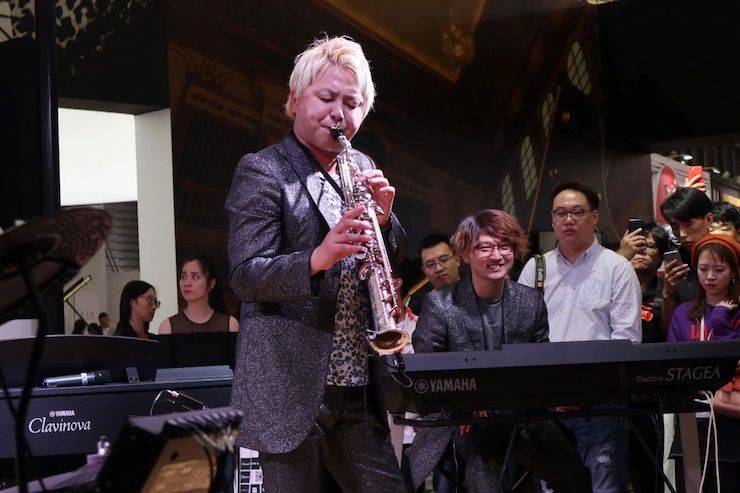 QG刮刮乐盛大亮相Music China 2018，呈现世界级乐器展体验