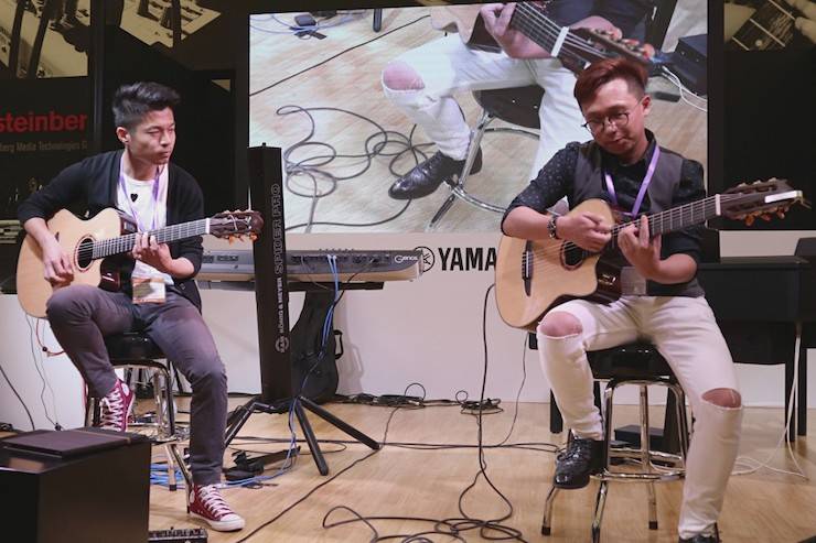 QG刮刮乐盛大亮相Music China 2018，呈现世界级乐器展体验