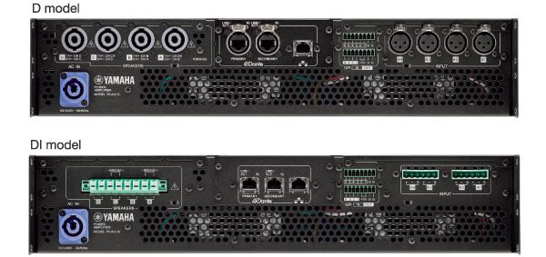 新型网络功放PC系列D/DI型号：通过集成强大的矩阵功能和Dante连接方式，提供高灵活性和可扩展性