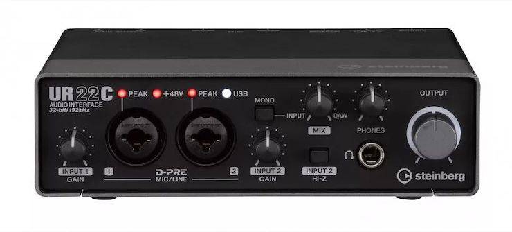 升级 USB-C 和 32/192：Steinberg 发布 UR22C、UR44C 和 UR816C 音频接口