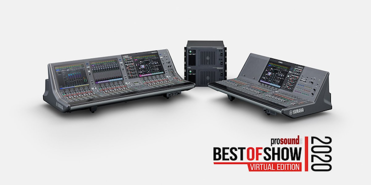RIVAGE PM5和PM3数字混音系统，实力斩获IBC 2020 Best of Show大奖